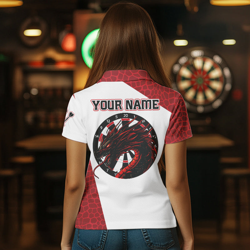 Personalized Black And Red Dartboard With Dragon Dart, Dart NYN0033