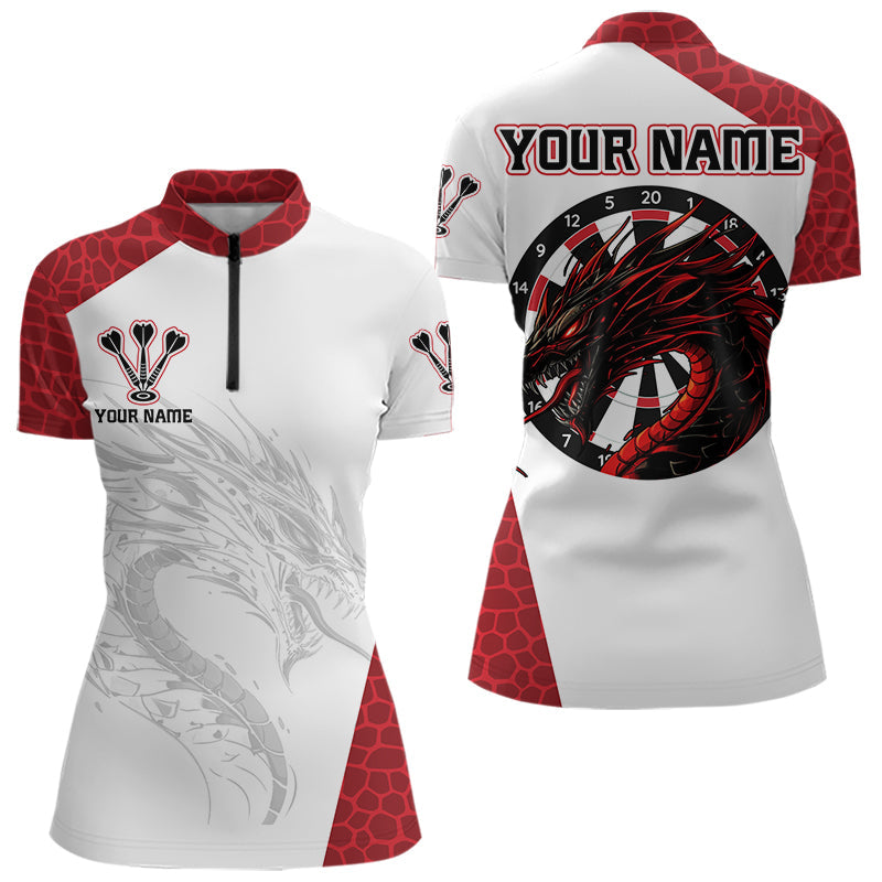 Personalized Black And Red Dartboard With Dragon Dart, Dart NYN0033