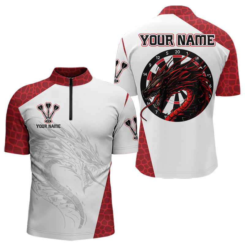 Personalized Black And Red Dartboard With Dragon Dart, Dart NYN0033