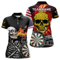 US Flag Custom Skulls With Dart Boards Dart, Custom Dart NYN0036