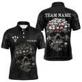 Personalized Skull Black Custom Darts and, Dart Team NYN0002