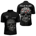 Personalized Skull Black Custom Darts and, Dart Team NYN0002