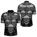 Custom Grey Skulls Dartboards Dart, Dart Team NYN0019