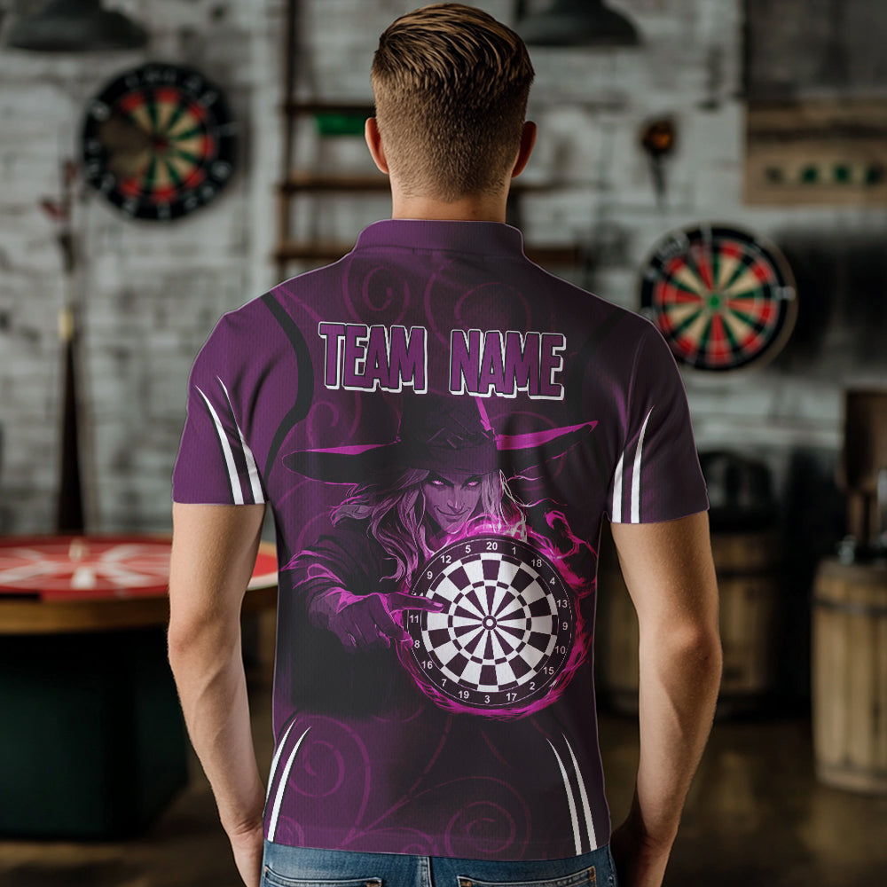Custom Purple Dartboards And Witch Dart, Dart Team NYN0026