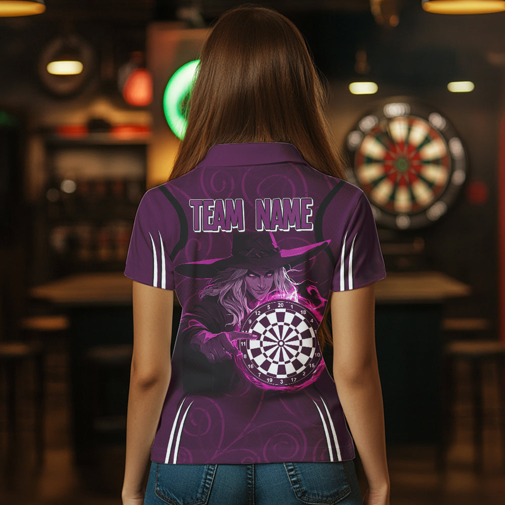 Custom Purple Dartboards And Witch Dart, Dart Team NYN0026