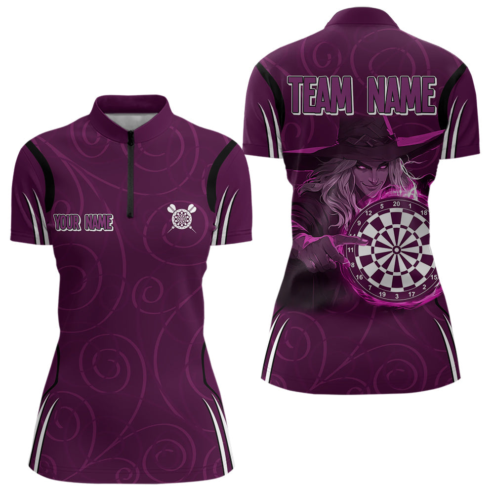 Custom Purple Dartboards And Witch Dart, Dart Team NYN0026