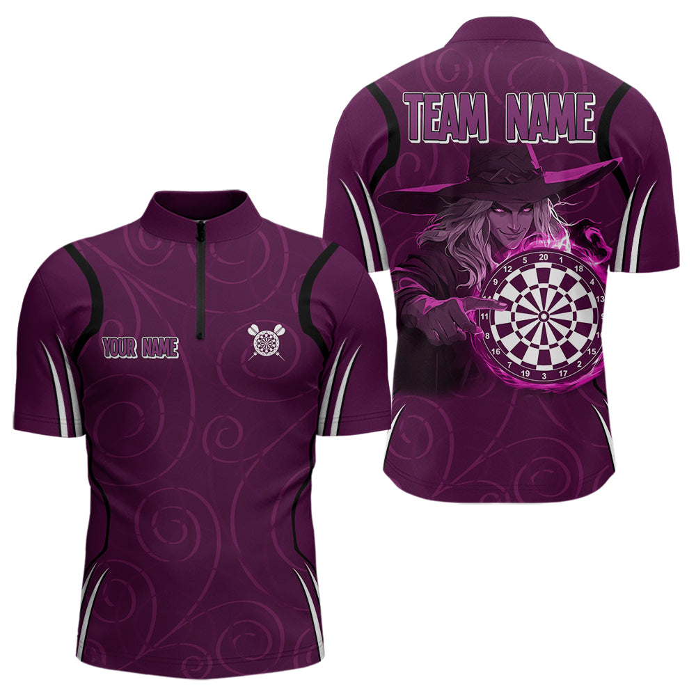 Custom Purple Dartboards And Witch Dart, Dart Team NYN0026