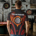 Persionalized Red Fire Flame Dart Boards Dart, Custom Dart NYN0038
