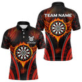 Persionalized Red Fire Flame Dart Boards Dart, Custom Dart NYN0038