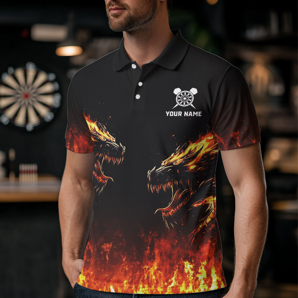 Fire Flame Wolfs With Dart Boards Dart, Custom Dart NYN0040