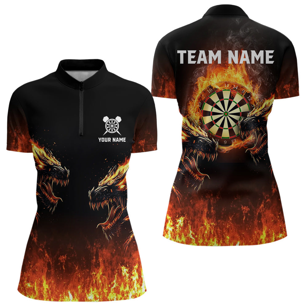Fire Flame Wolfs With Dart Boards Dart, Custom Dart NYN0040
