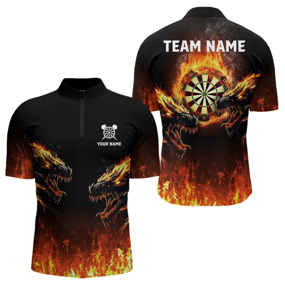 Fire Flame Wolfs With Dart Boards Dart, Custom Dart NYN0040