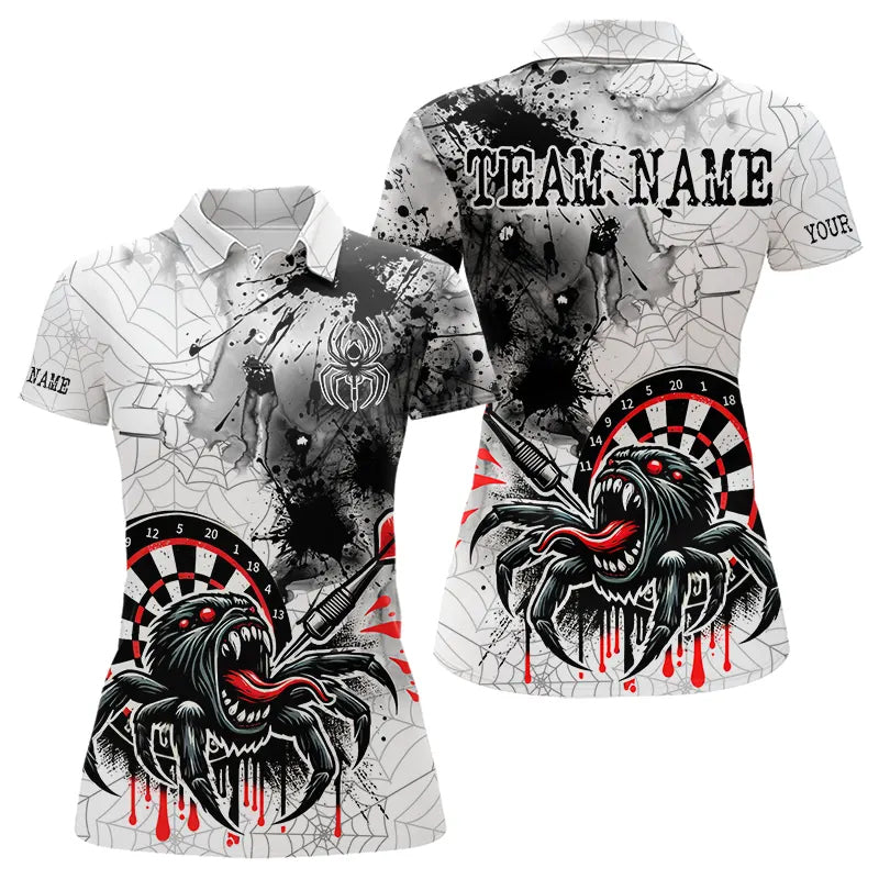 Personalized Dripping Black And Red Spider Dart, Custom Dart NYN0009