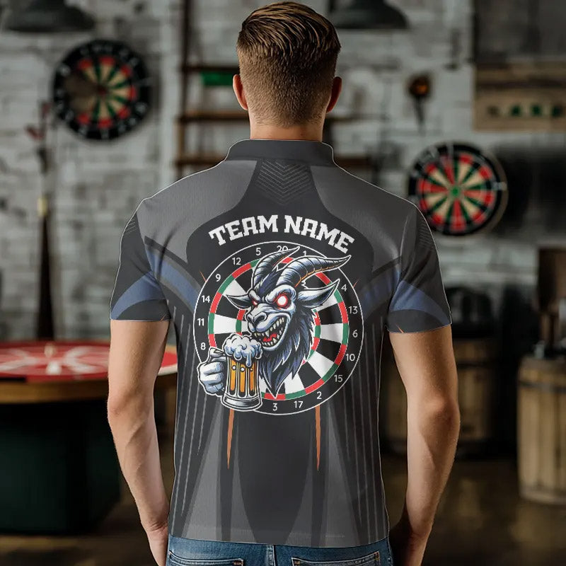 Custom Goat With Beer Funny Dart, Dart Team NYN0023