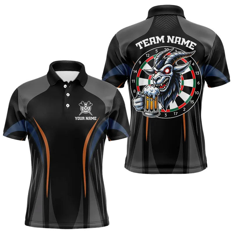 Custom Goat With Beer Funny Dart, Dart Team NYN0023