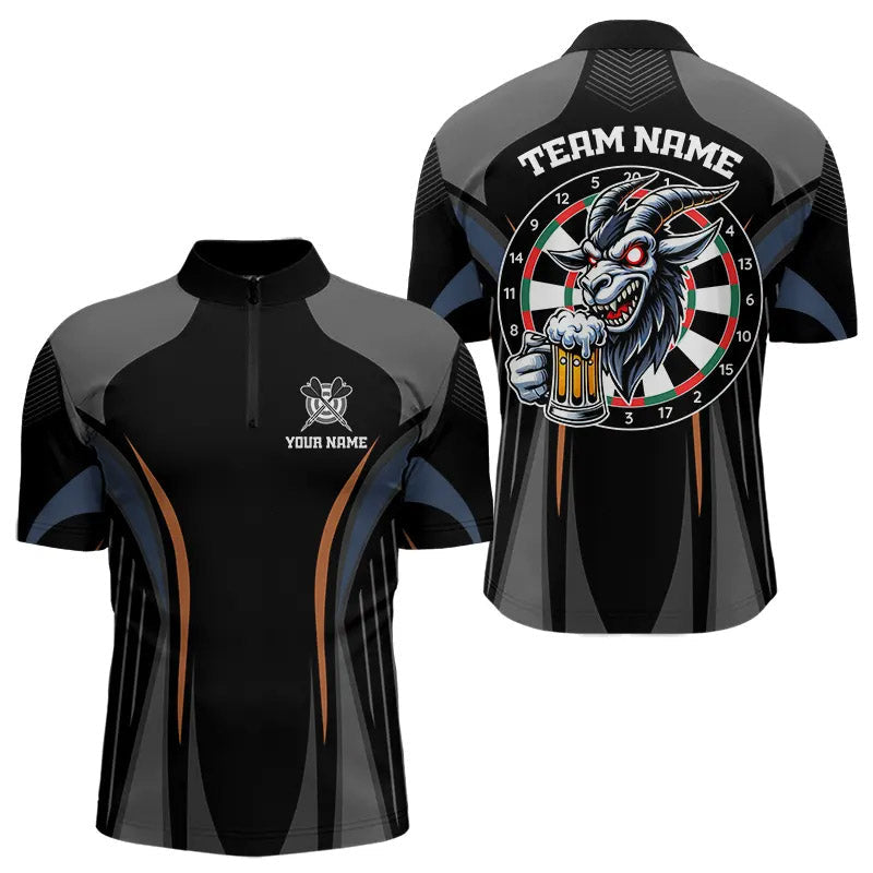 Custom Goat With Beer Funny Dart, Dart Team NYN0023