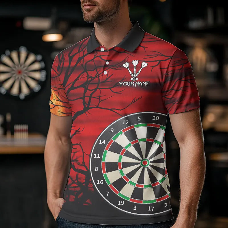 Wolf With Glowing Red Eyes Dart Boards Dart, Custom Dart NYN0039
