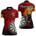 Wolf With Glowing Red Eyes Dart Boards Dart, Custom Dart NYN0039