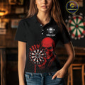 Custom Men's Darts With Blood Skull Holding Dartboard, Darts NYN0294