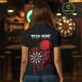 Custom Men's Darts With Blood Skull Holding Dartboard, Darts NYN0294