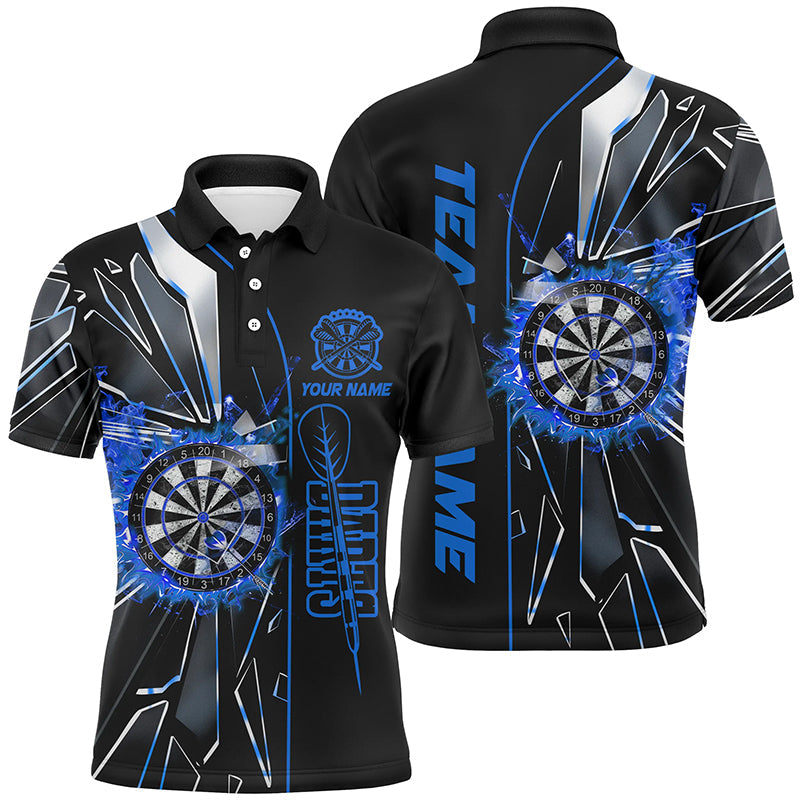Personalized Blue Break Glass 3D Darts Custom Dart League Best Darts
