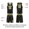 Custom Lemon Yellow Basketball Jersey Uniform Suit Printed Your Logo Name Number