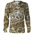 Bass fishing camo all over print personalized gift TATS66
