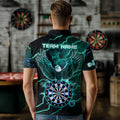 Personalized Thunder Lightning Eagle Turquoise Darts and Dart