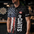 Grunge Vintage American Flag Custom Retro Dart, Pride Team Patriotic Dart