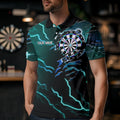 Personalized Thunder Lightning Eagle Turquoise Darts and Dart