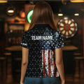 Grunge Vintage American Flag Custom Retro Dart, Pride Team Patriotic Dart