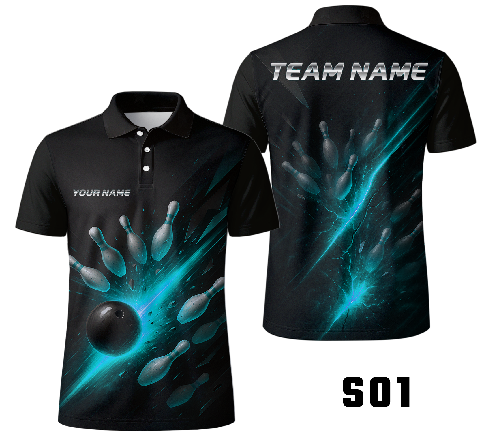 Intense Shatter Strike Explosion Bowling Jersey