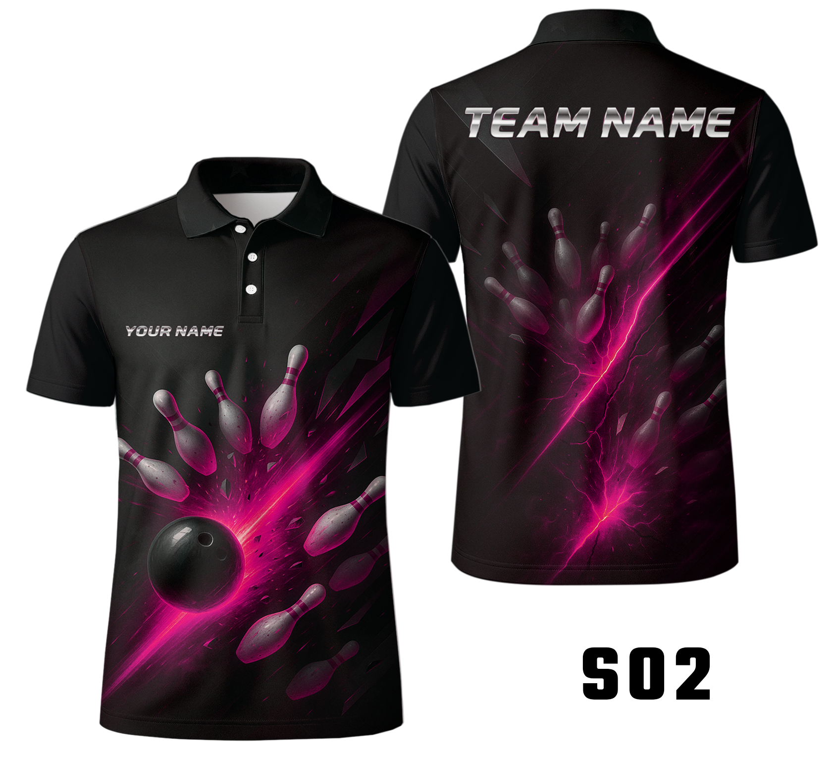 Intense Shatter Strike Explosion Bowling Jersey