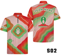 Vintage Contour Map Trail Bowling Jersey
