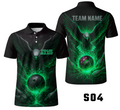 Majestic Eagle Fire Fury Bowling Jersey