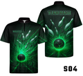 Fiery Impact Lava Explosion Bowling Jersey