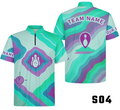 Vintage Contour Map Trail Bowling Jersey