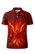 Inferno Rising Phoenix Flames Bowling Jersey