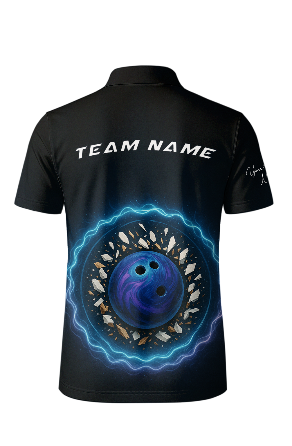 Orbital Neon Shattered Game Bowling Jersey