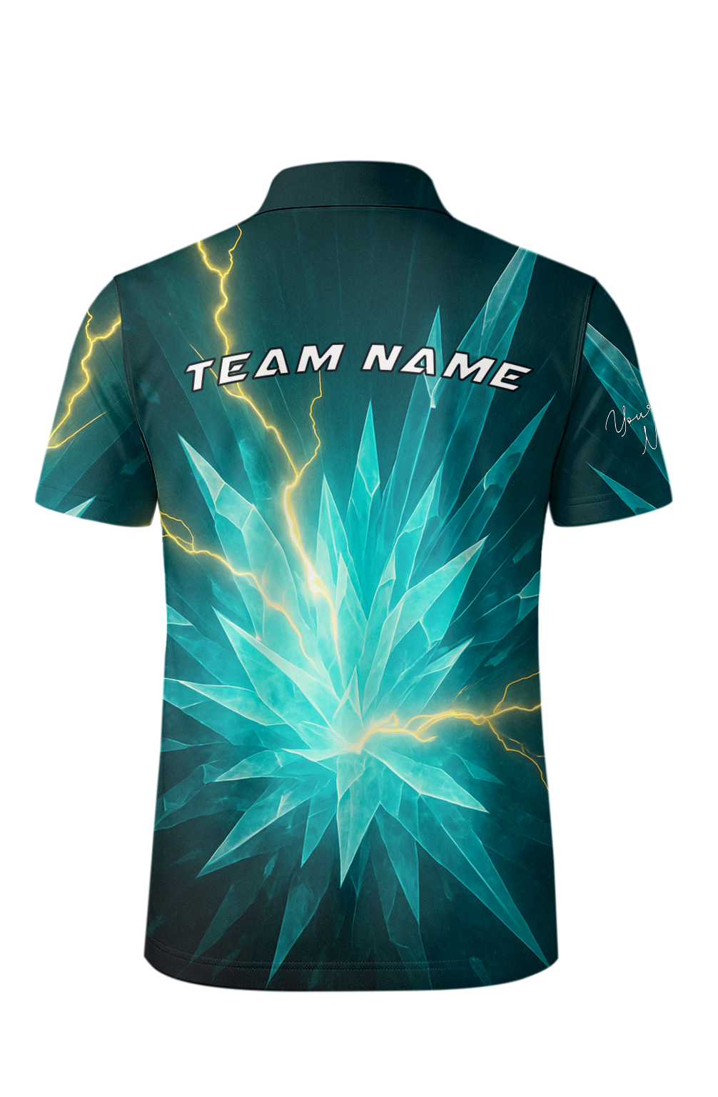 Electro Crystal Lightning Strike Bowling Jersey