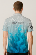 Geometric Tangle Ink Cloud Bowling Jersey