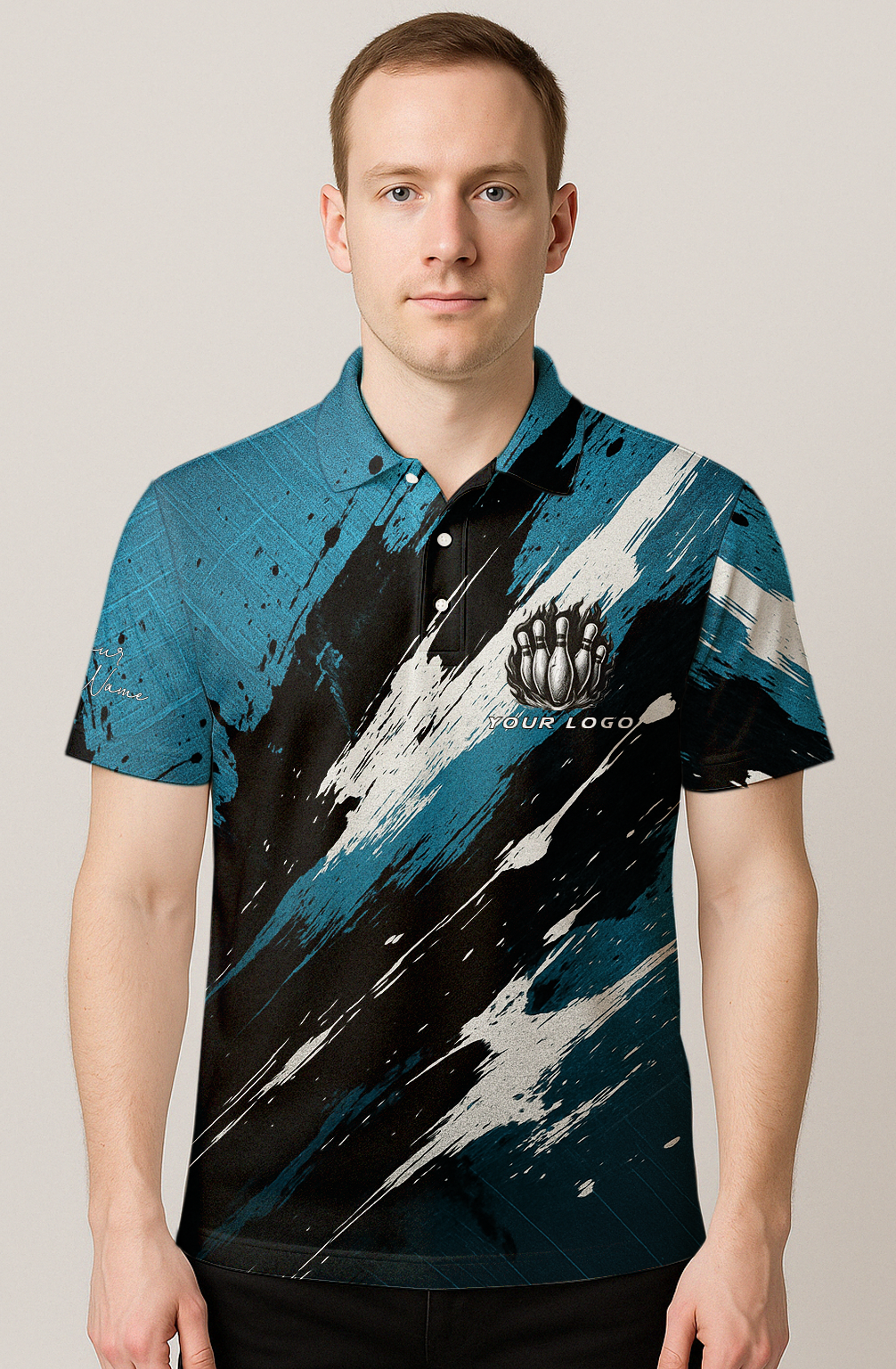 Dynamic Ink Claw Marks Bowling Jersey