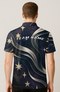 Ethereal Celestial River Stars Bowling Jersey