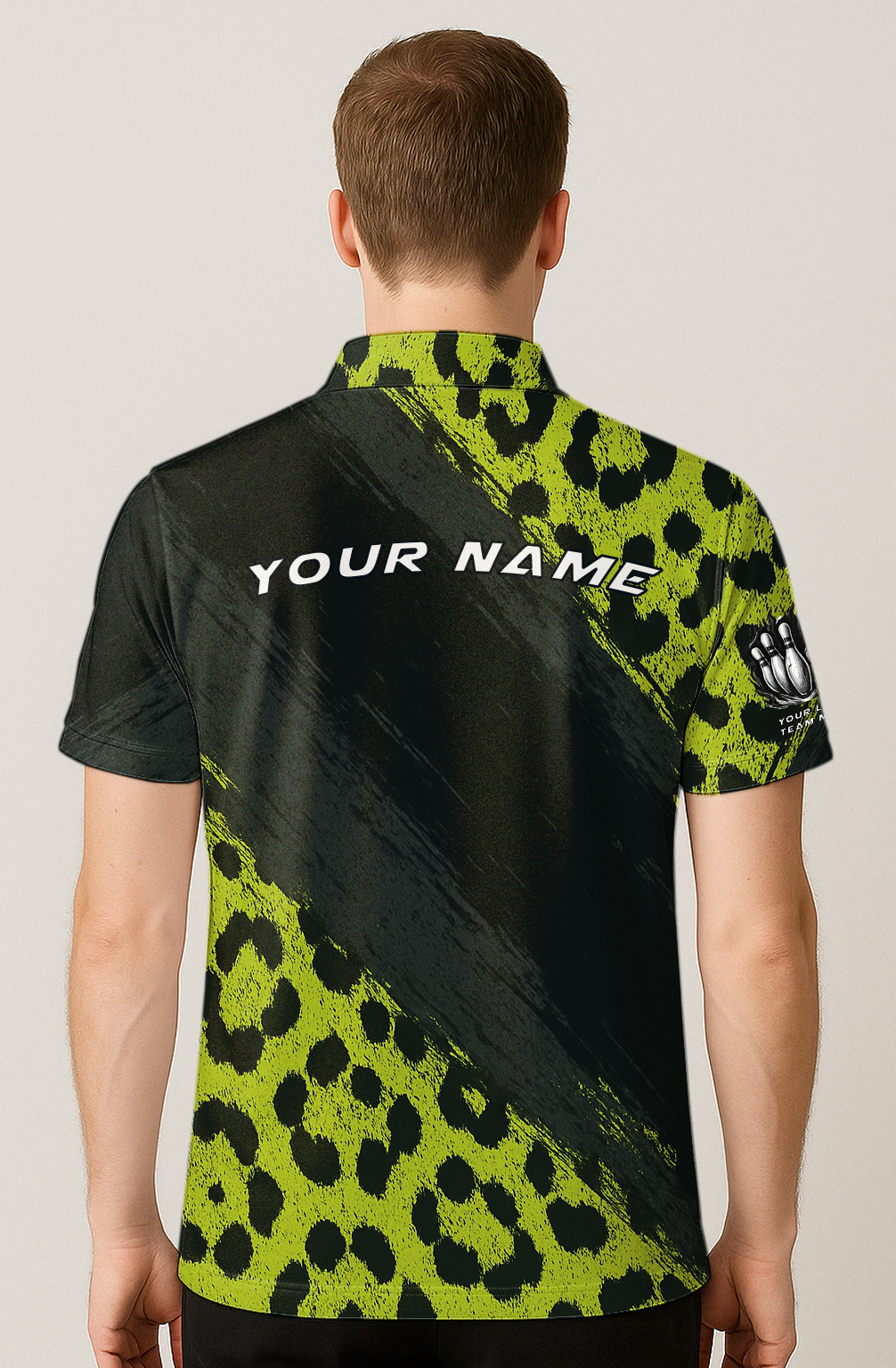 Acid Leopard Lanes Bowling Jersey