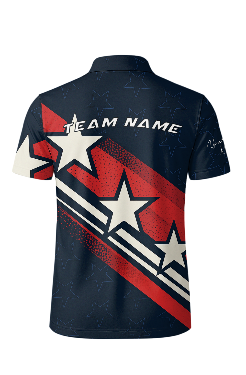 American Stars And Stripes Bowling Jersey