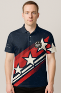 American Stars And Stripes Bowling Jersey