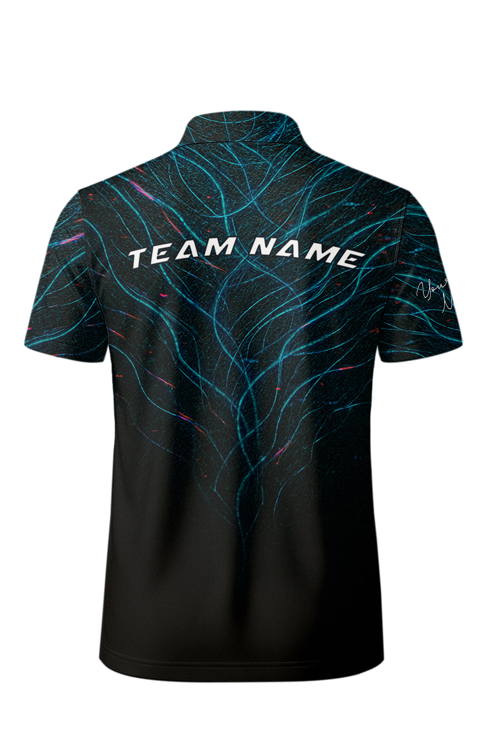 Digital Fiber Network Data Bowling Jersey
