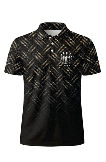 Woven Shadow Graphite Threads Bowling Jersey