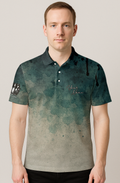 Grungy Watercolor Stain Texture Bowling Jersey