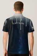 Milky Way Celestial Drip Bowling Jersey